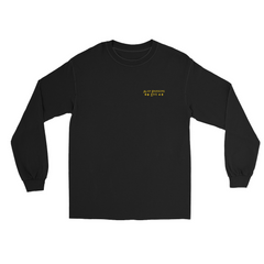 The Turn of A Friendly Card Long Sleeve Shirt (Black or Maroon)
