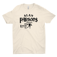 Alan Parsons Live Tee (gray, natural or white)
